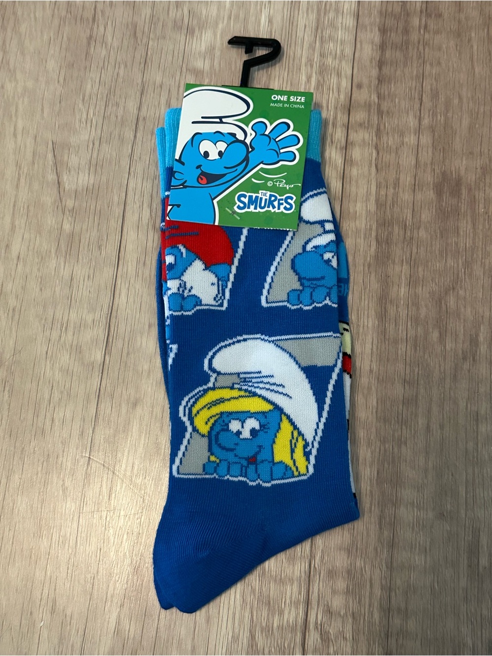 Smurfs Crew Socks - One Size. New.